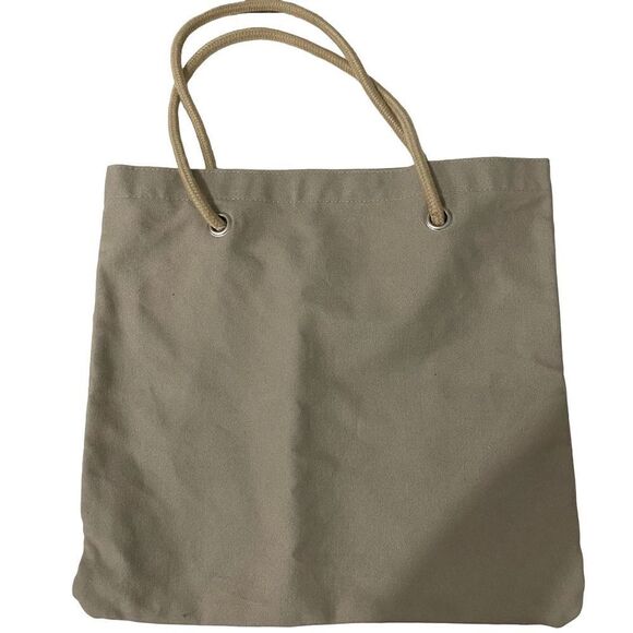 Vintage Genuine Desert Wash Tan Canvas Bag 100% Cotton Tote - Picture 1 of 10